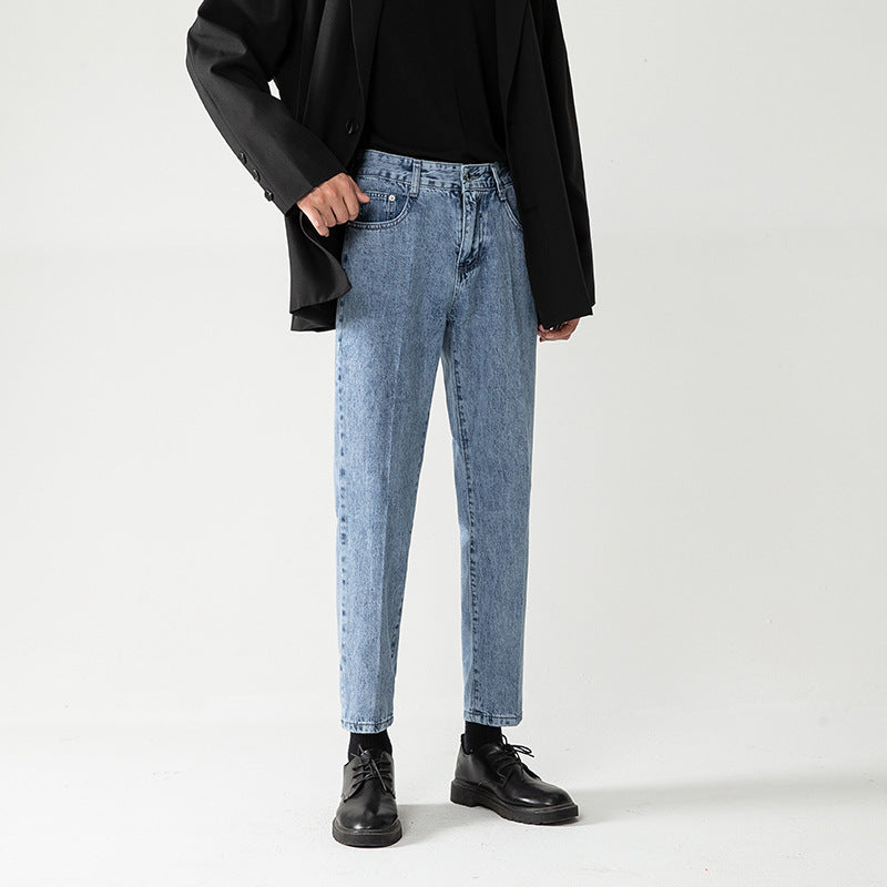 Herenjeans met hoge taille - Torvild