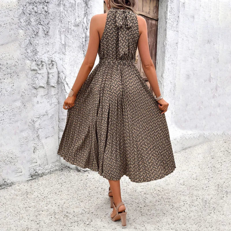 Sophia - Modieuze en elegante mouwloze jurk voor dames, getailleerd