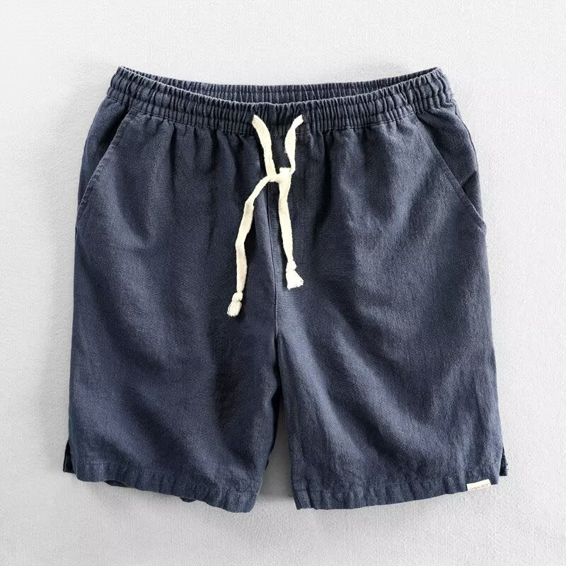 Vrijetijdsshort met elastische taille en koord voor heren - Jason