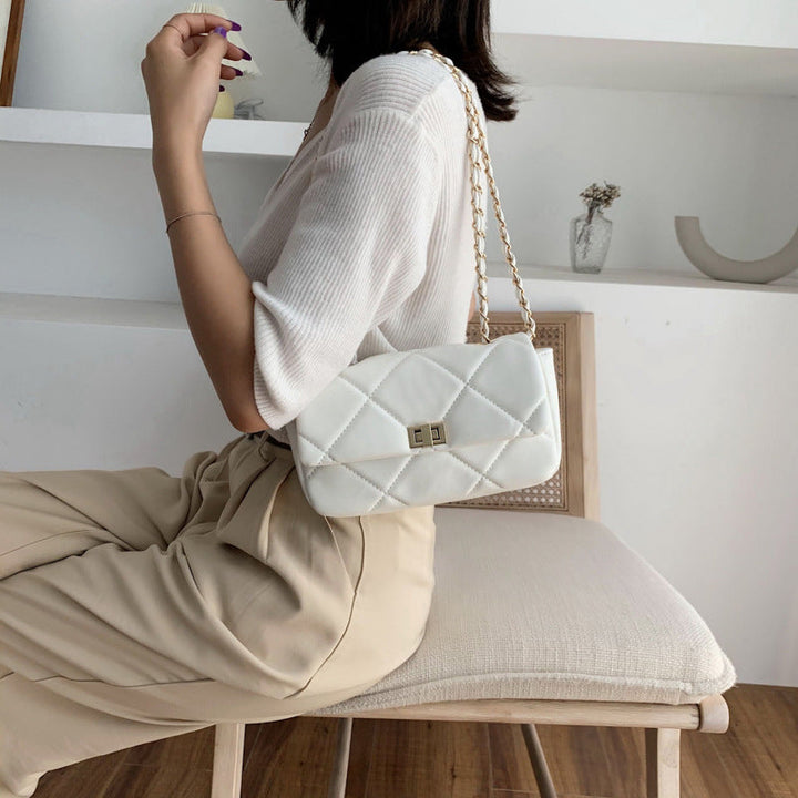 Gewatteerde tas met ketting - Noelia