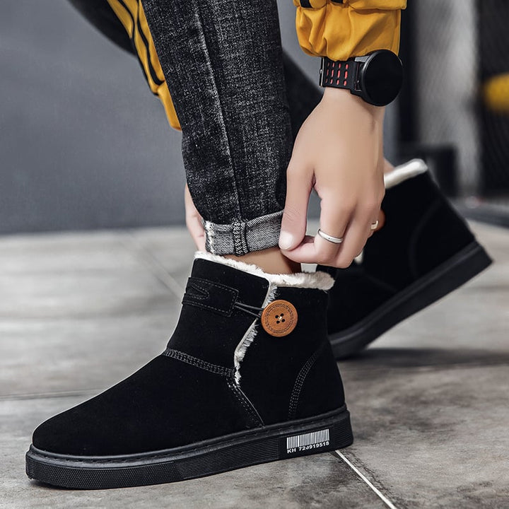 Heren winterlaarzen van suède met warme voering - Danny