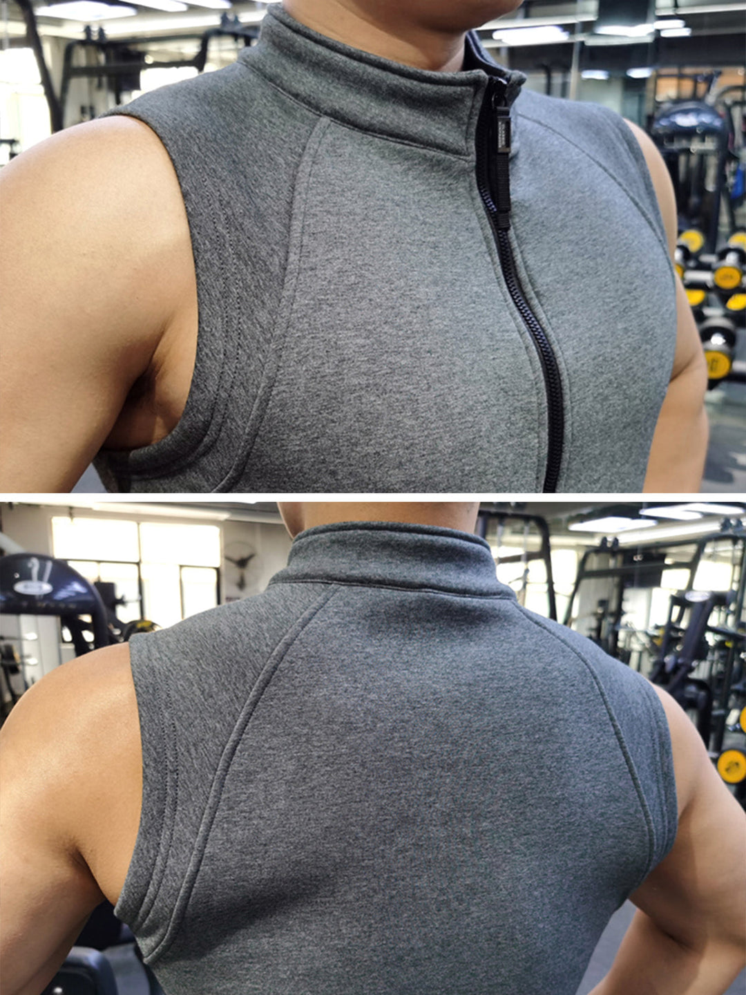 WorkoutFit Fleece Vest