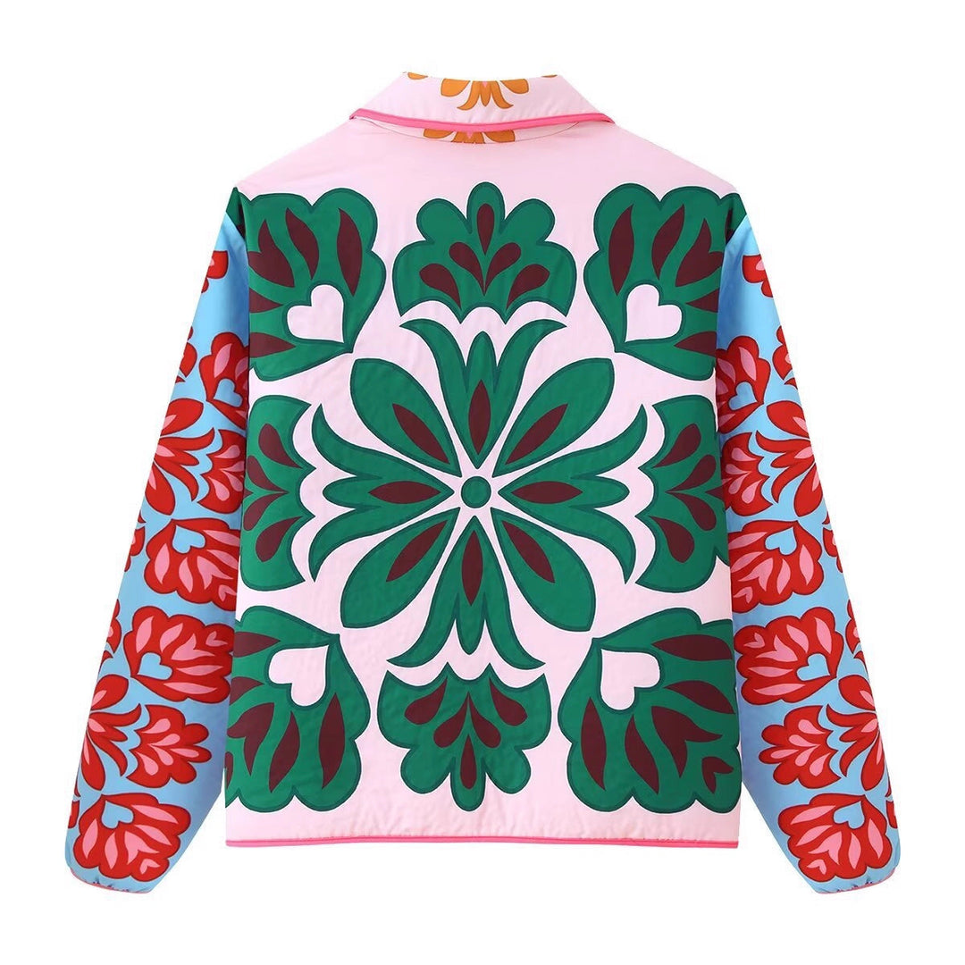 Jas met lenteprint voor dames - Madison