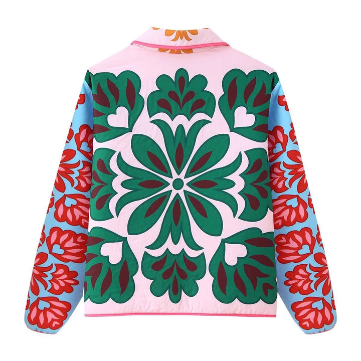 Jas met lenteprint voor dames - Madison