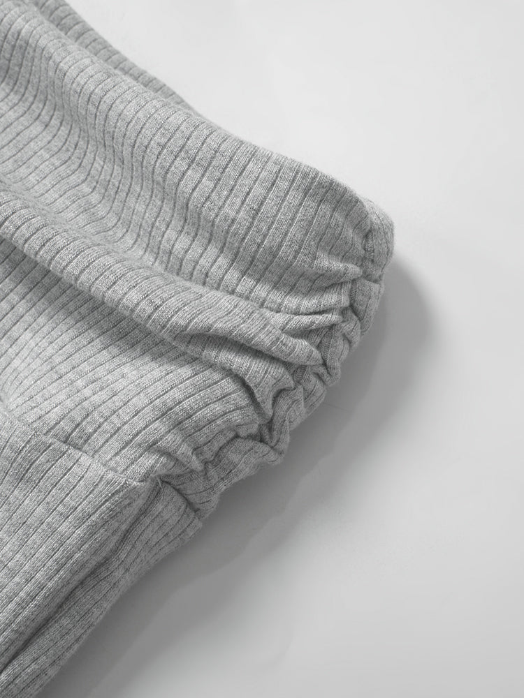 Fanny - Tweedelige set met V-hals en effen broek