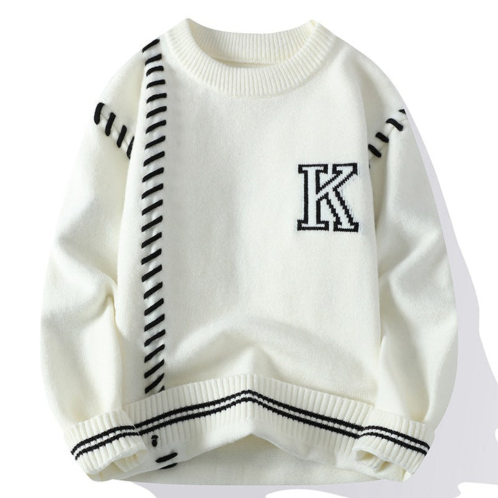 Herentrui met zacht gebreid effect - Marven