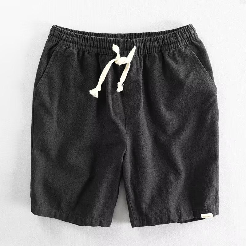 Vrijetijdsshort met elastische taille en koord voor heren - Jason