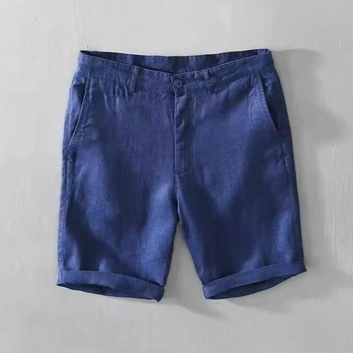 Casual linnen herenshort - Éder