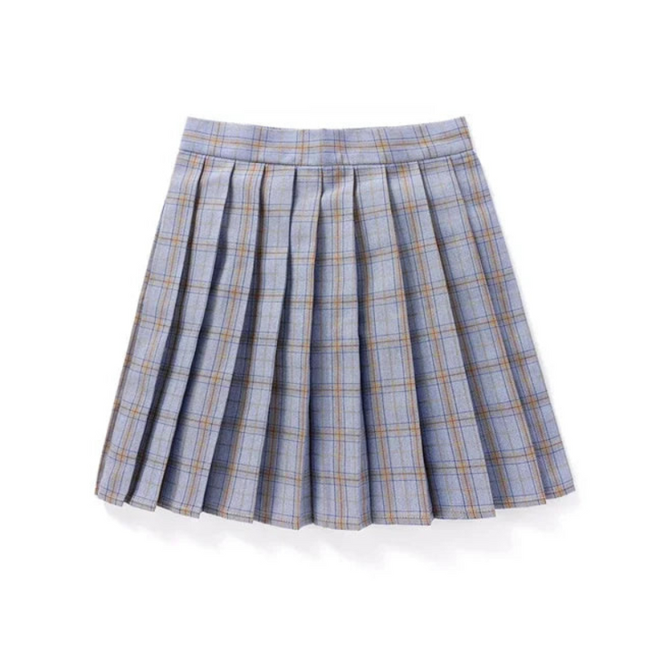 Plooirokje met ruitpatroon voor dames