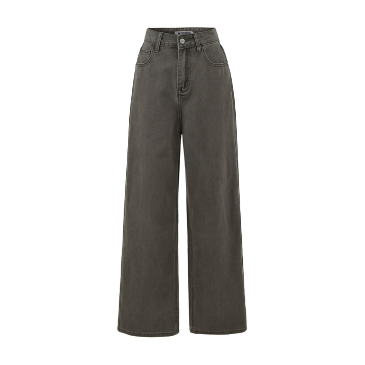 Damesbroek met wijde pijpen en hoge taille - Savrelle