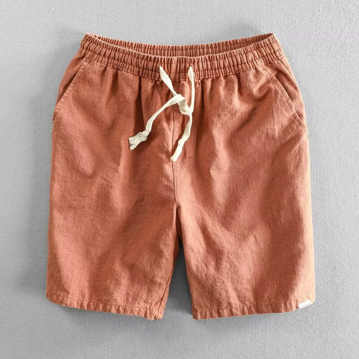 Vrijetijdsshort met elastische taille en koord voor heren - Jason