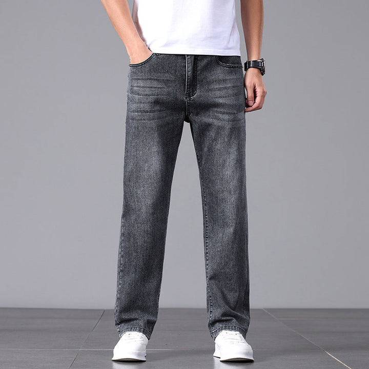 Heren denim broek in klassiek recht model - Rydan