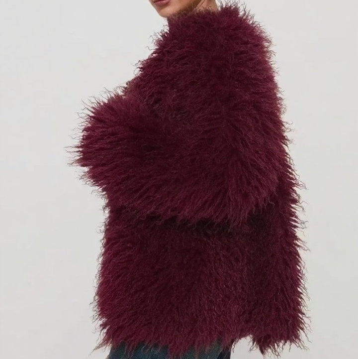 Damesjas met pluizige textuur - Maelinne