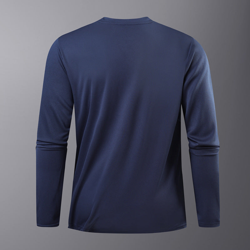 Heren t-shirt lange mouw dry fit - Hjalmer