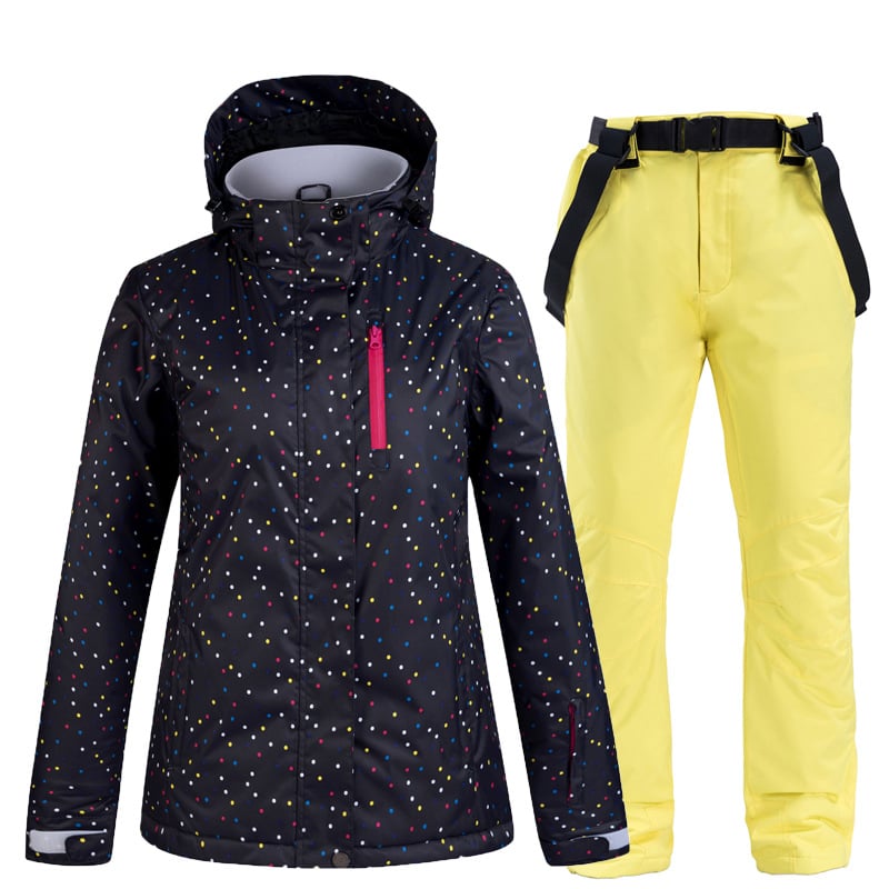 Warm en waterdicht dames skipak - Liora