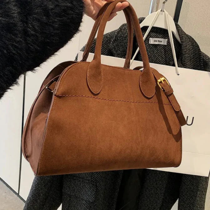 Dames handtas van suède - Ember