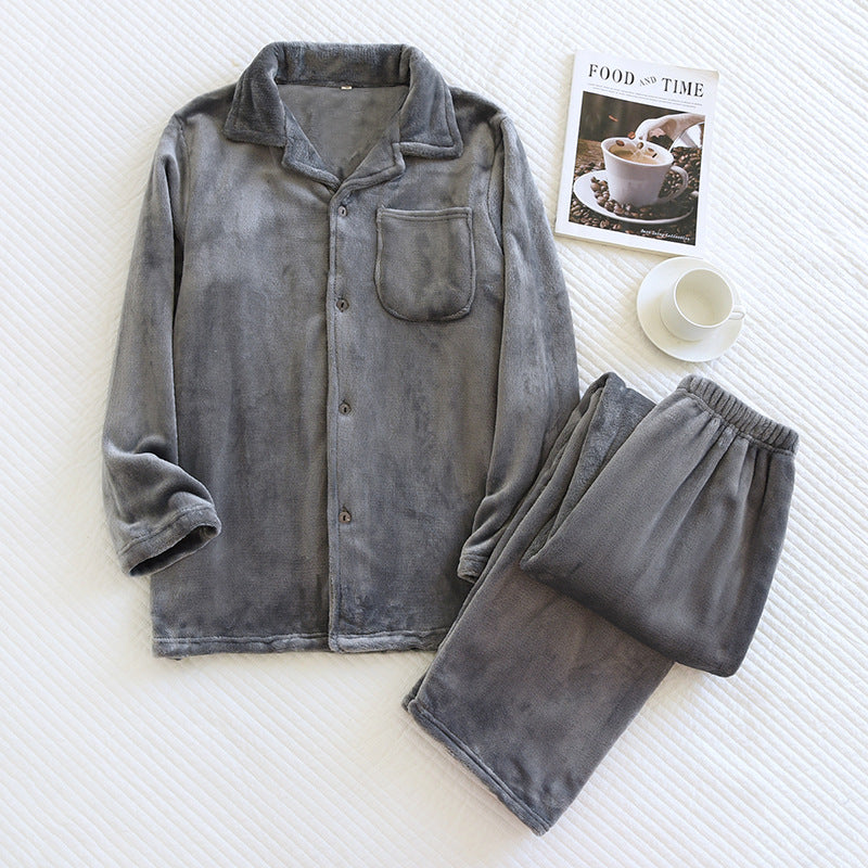 Herenpyjama van pluche - Leandro