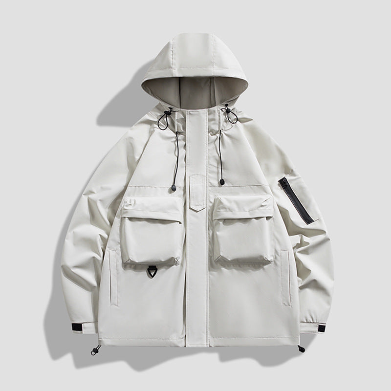 Winddichte Cargo Jas met Kap - Lukas