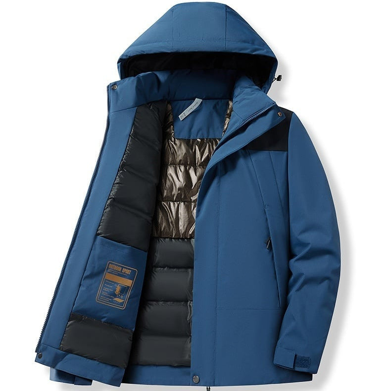 Uniseks thermische jas met gewatteerd ontwerp - Renko