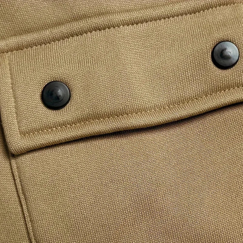 Heren sweatshirt met capuchon en zakken - Cesar