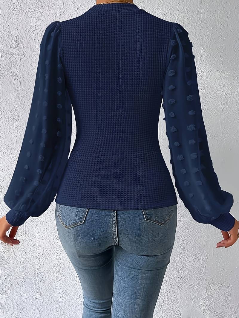Mila gehaakte blouse dames - Elegant en geraffineerd