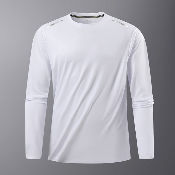 Heren t-shirt lange mouw dry fit - Hjalmer