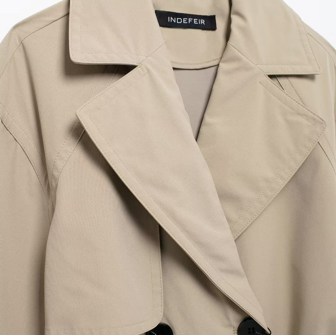 Klassieke trenchcoat voor dames - Svea