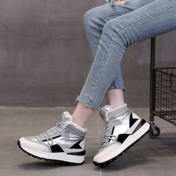 Winterpantoffels voor dames met warme voering en antislipzool - Yensi