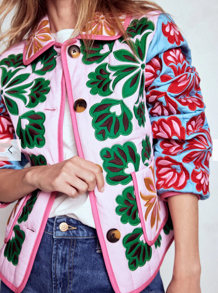 Jas met lenteprint voor dames - Madison
