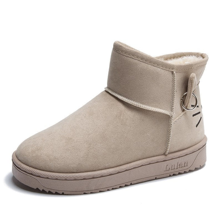 Gewatteerde dameslaarzen met casual design - Zulma