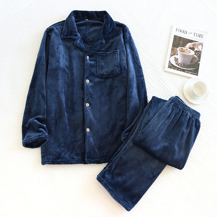 Herenpyjama van pluche - Leandro