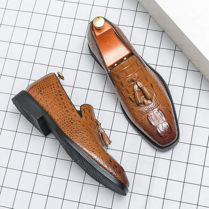 Loafers met kwastjes voor heren in een elegante stijl - Virek