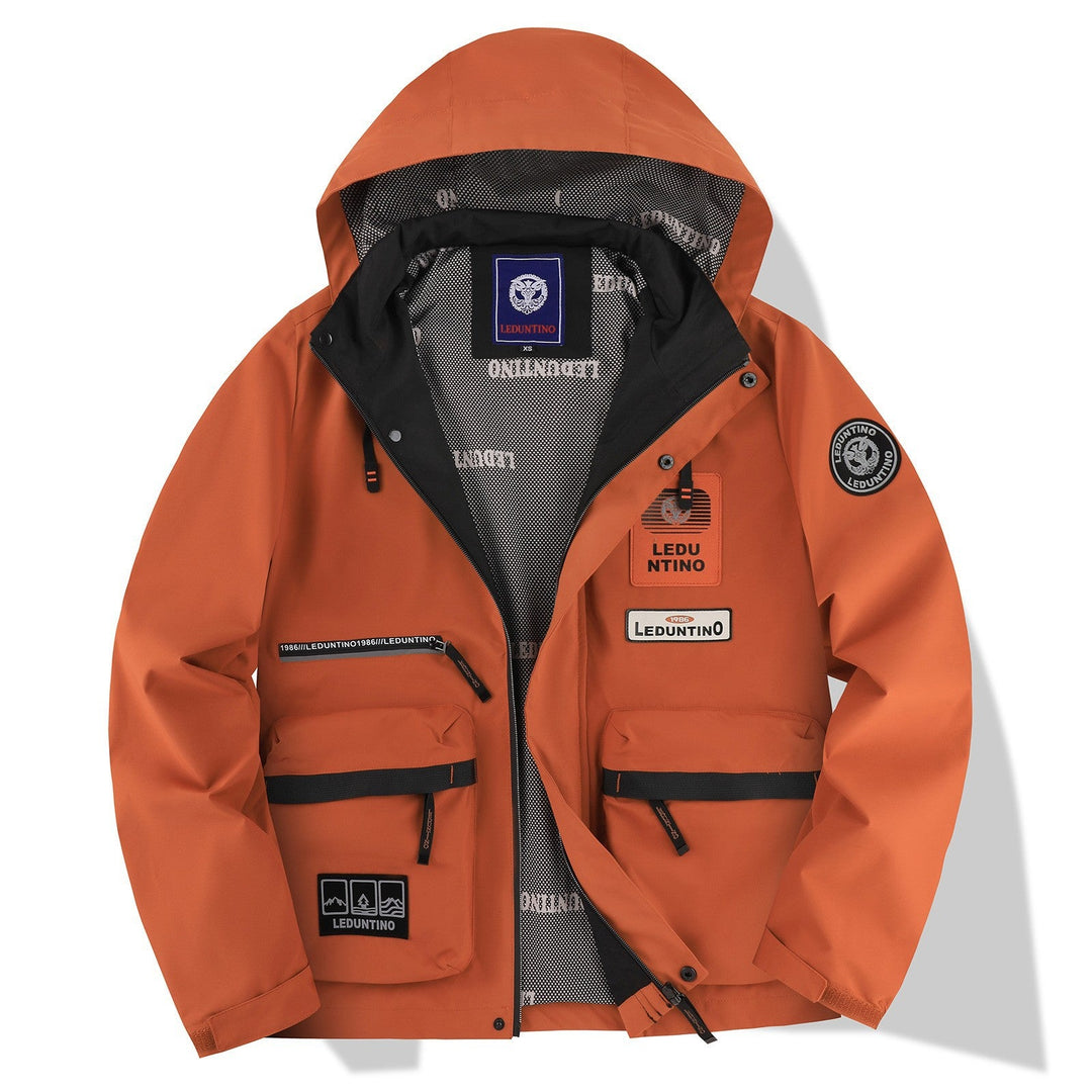 Heren outdoorjas met capuchon - Raimund