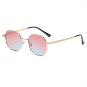 Roze en blauw