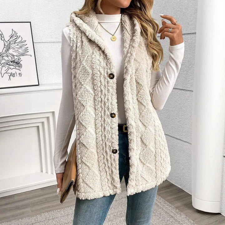 Damesgilet met capuchon - Aria
