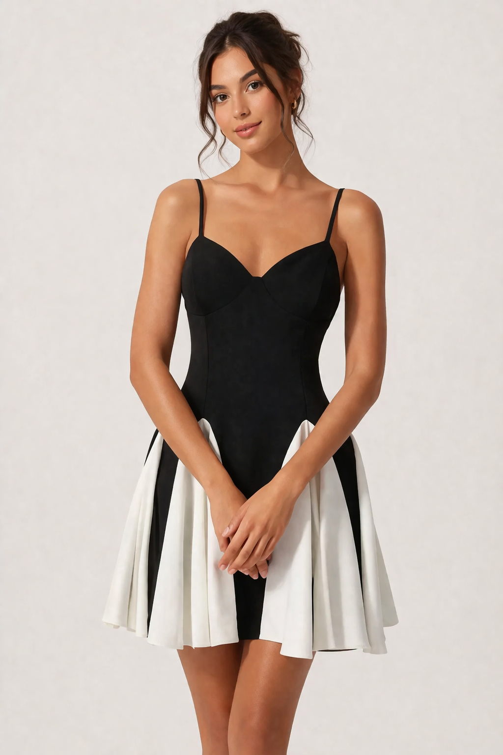 Korte elegante zomerjurk voor dames - Amalia