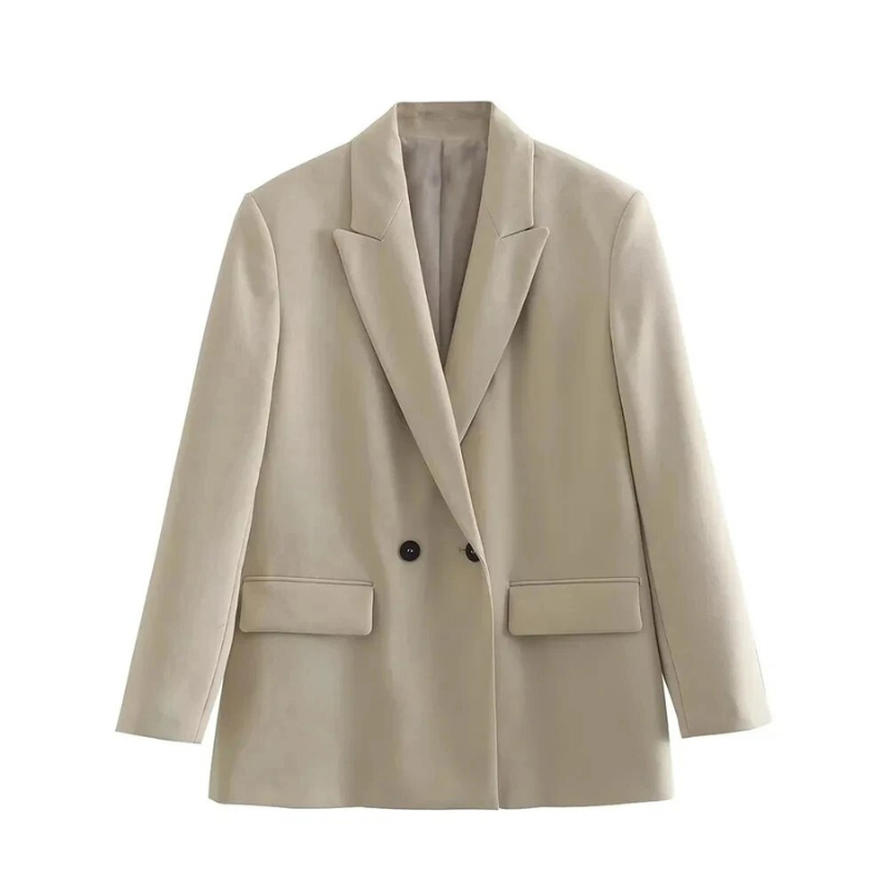 Angelie - Damesmode Oversized Blazer Mantel