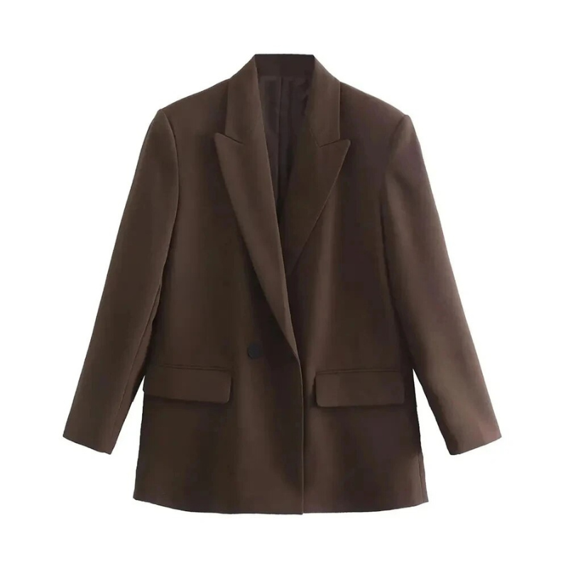 Angelie - Damesmode Oversized Blazer Mantel
