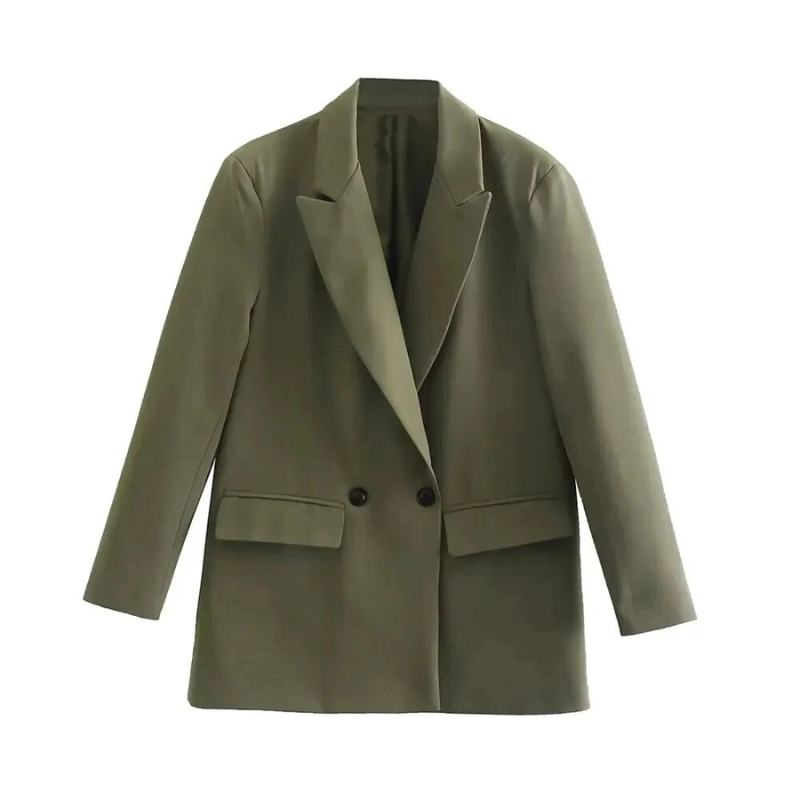 Angelie - Damesmode Oversized Blazer Mantel