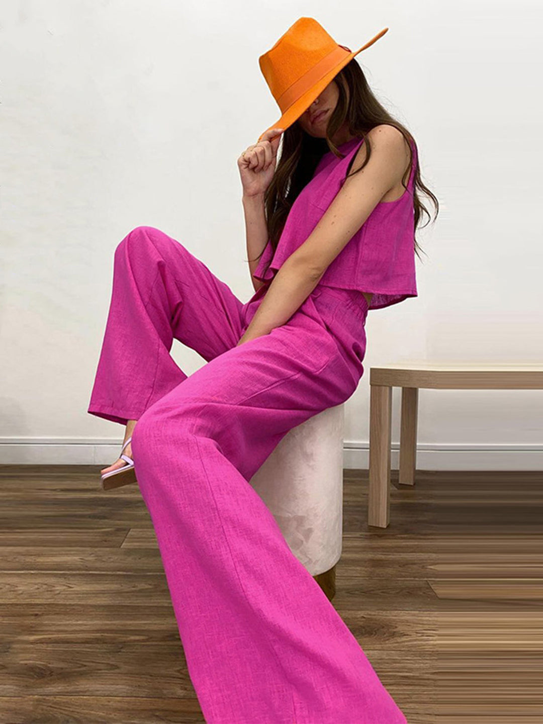 Esther - Boho tweedelige broekenset