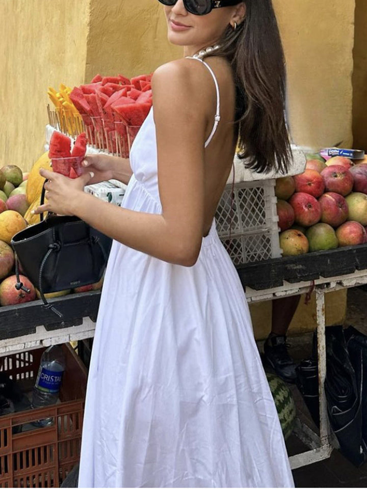 Grace - Cowgirl Open Rug Lange Jurk