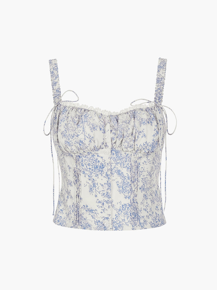 Ivy - Cami met bloemenprint
