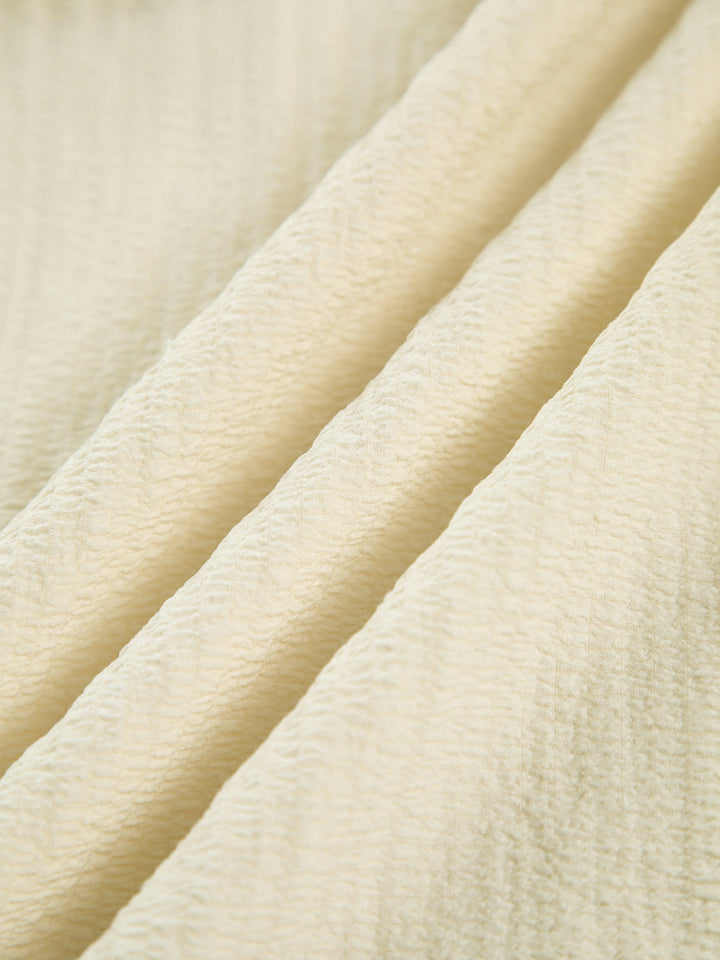 Addison - Rugloze Kriskras Split Midi Dress