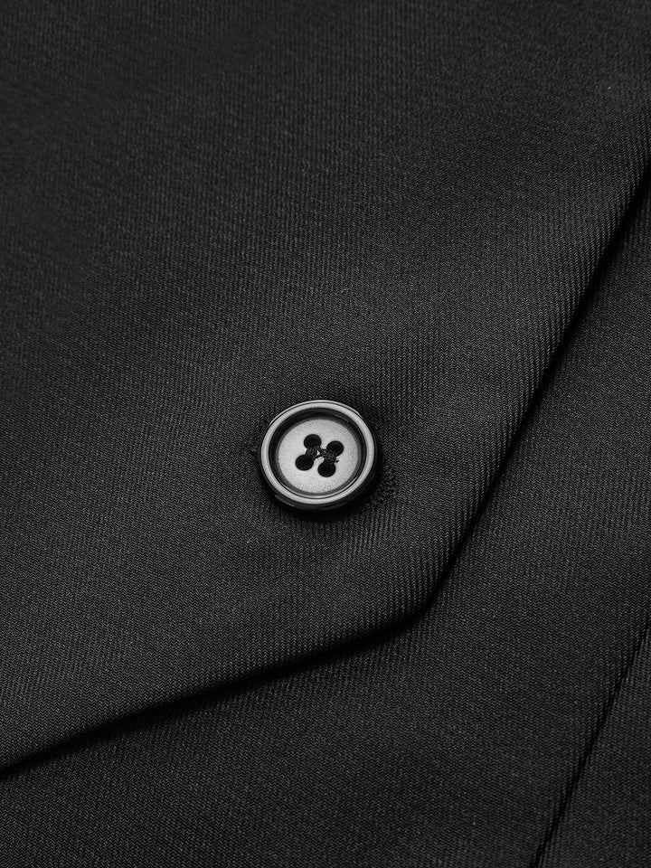 Romina - Suit Waistcoat Met Geplooide Mini Rok Set