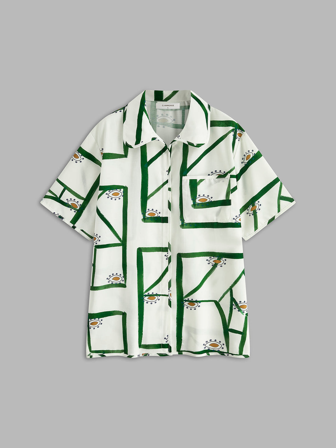 Julia - Trekkoordshortset met print