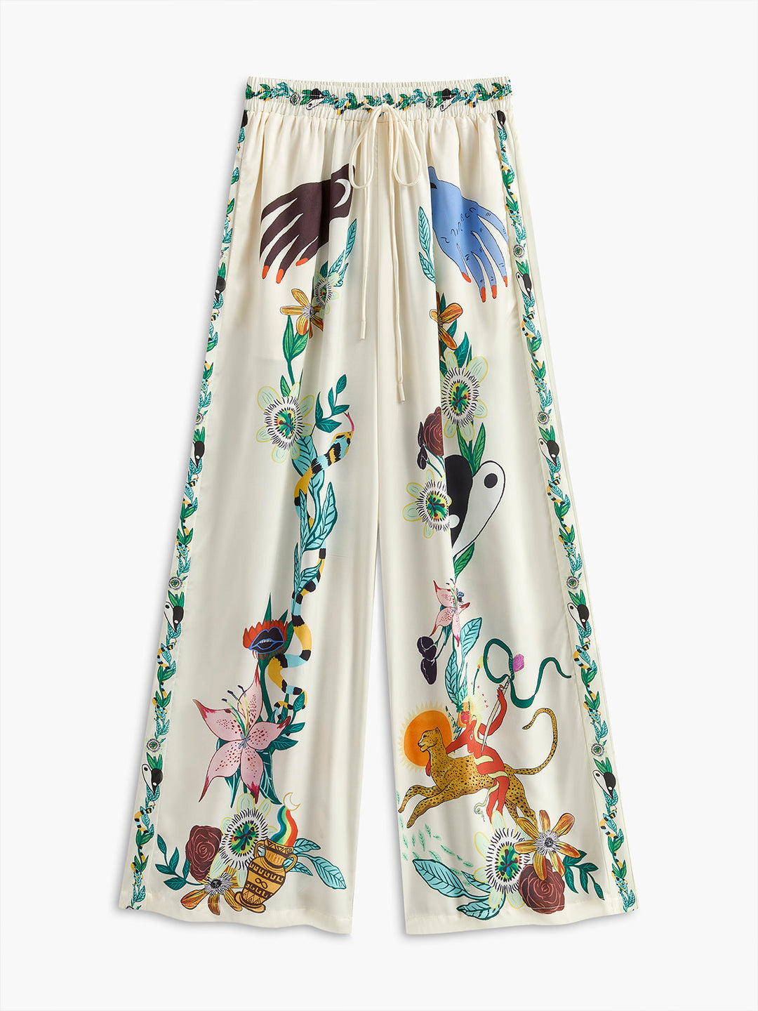 Carlota - Set broeken met bloemenprint