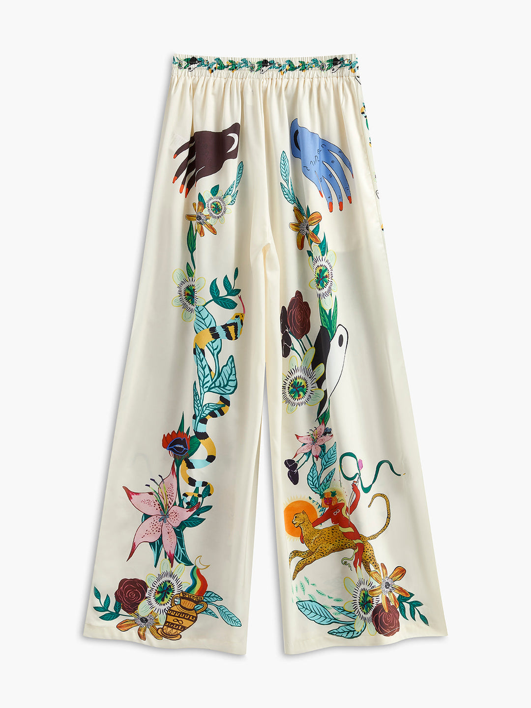 Carlota - Set broeken met bloemenprint