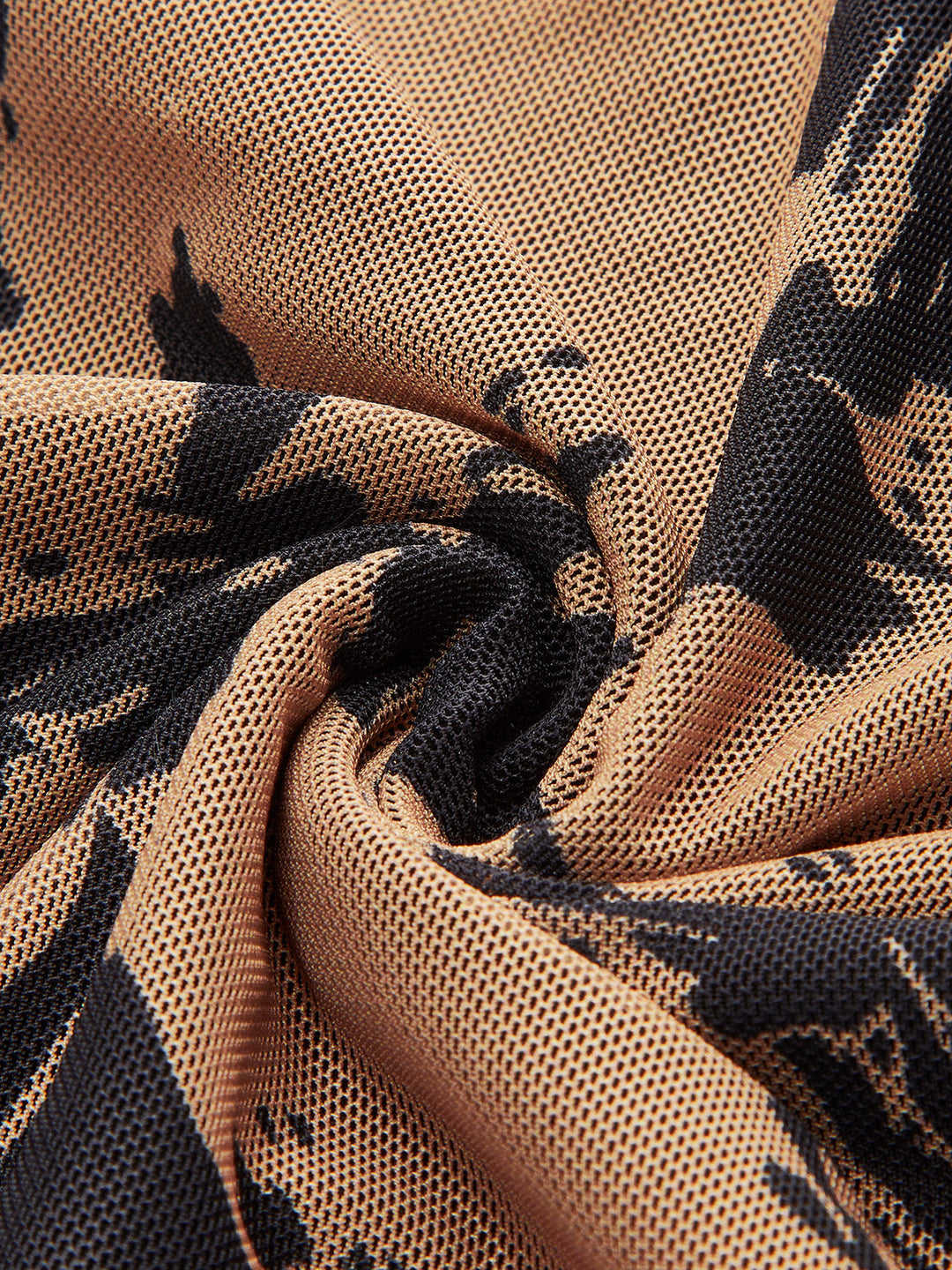 Lena - Boheme Gedrukte Bloemenjurk