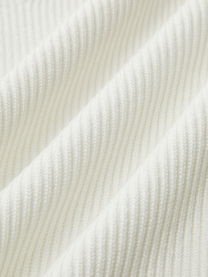 Gebreide damestop met sweetheart hals - Brynhildr