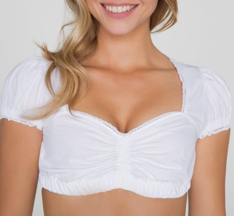 Trachtige Sonja - Uniek traditioneel vrouwenkostuum met schort en blouse